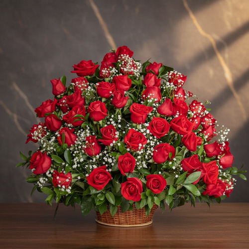 Giant Love Floral Arrangement