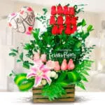 Exotic Spring Floral Arrangement